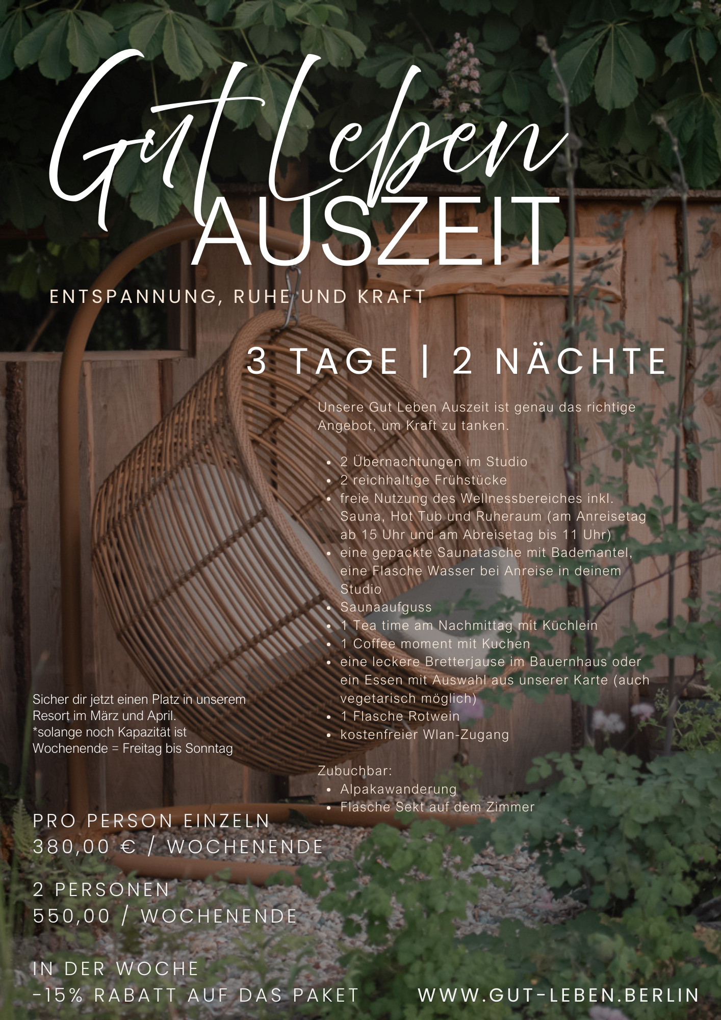 Gut Leben Auszeit