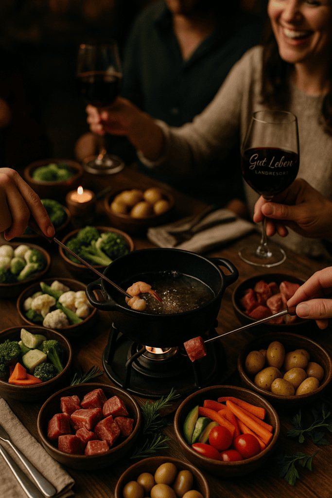 Frisches Gemüse und Fleisch für gesunde Ernährung bei Gut Leben Berlin.