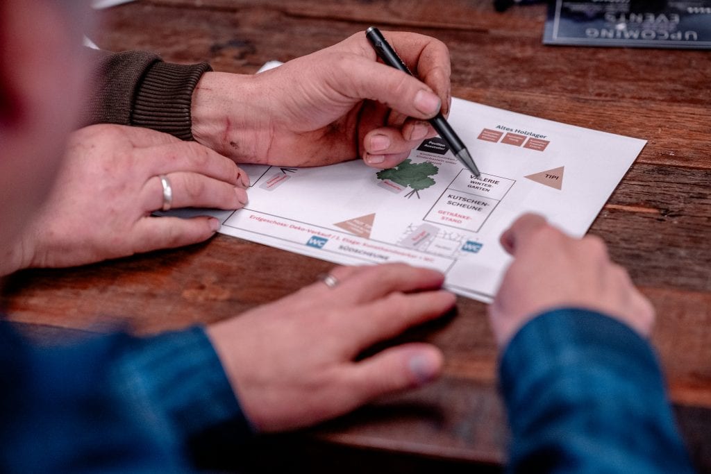 Nachhaltiges Gartendesign bei Gut Leben in Berlin.